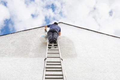 Peinture extérieure à Plozévet — façades et ravalement